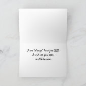 すぐに来ます カード (内部)