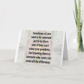 すぐに来ます カード (正面)