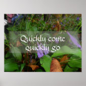 すぐに来知恵の緑のポスターを行く ポスター (正面)