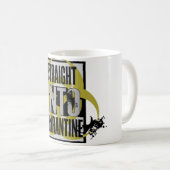 すぐに検疫のマグカップに入る コーヒーマグカップ (正面右)