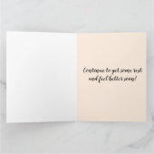 すぐに水彩サボテン工場を得る カード (内部)