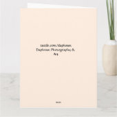 すぐに水彩サボテン工場を得る カード (裏面)