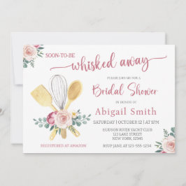 すぐに泡立つ遠くにブライダルシャワー 招待状