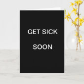 すぐに病気になる カード (黄色い花)