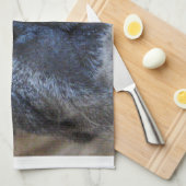 すぐに病気のパグ犬を飼う キッチンタオル (四つ折り)