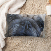 すぐに病気のパグ犬を飼う ランバークッション (ブランケット)