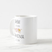 すぐに祖母になる2024ギフトおばあちゃんに昇進 コーヒーマグカップ (正面左)