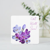 すぐに紫のフローラかわいらし美しいおもしろいを取得 シーズンカード (スタンド正面)