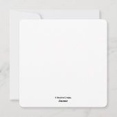 すぐに紫のフローラかわいらし美しいおもしろいを取得 シーズンカード (裏面)