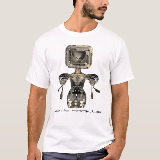 すぐに連携してカスタマイズ可能 Tシャツ (正面)