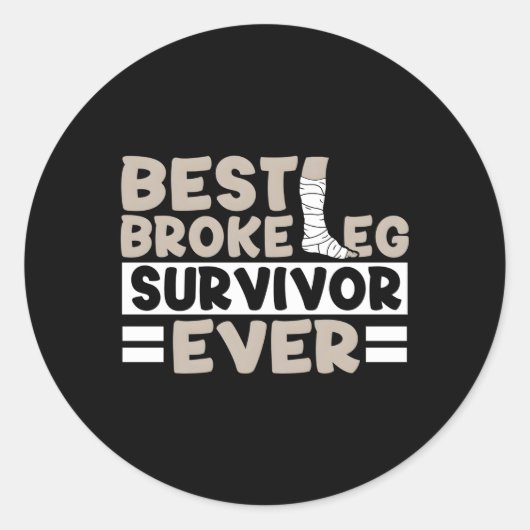 すぐに骨折した脚の手術の回復が良くなる ラウンドシール (正面)