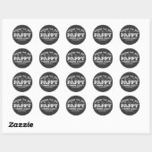すぐに2025の読み込みPappy ラウンドシール (シート)