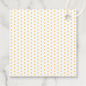 すぐに3ビーテーマ赤ちゃんシャワーの家族になる フェイバータグ (裏面)