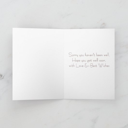 すぐに、かわいいウェスティドグリーティングカード カード (内部)