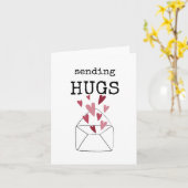 すぐに、ハグを送信し、ハートカードを取得 カード (黄色い花)