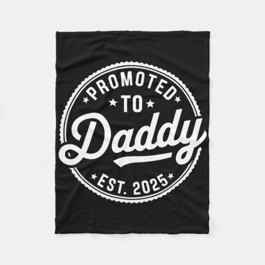 すぐにAddy 2025に昇進パパ夫のFath フリースブランケット (正面)