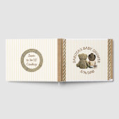 すぐにbリル"カウボーイベビーシャワーゲストブック ゲストブック (全面)