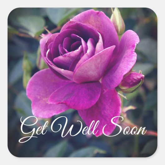 すぐにBurgundy Iceberg #2-2スタンプを取得 スクエアシール (正面)