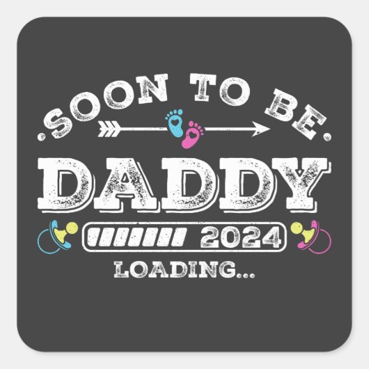 すぐにDaddy 2024ロードする スクエアシール (正面)