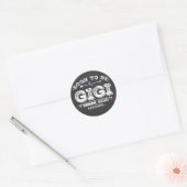 すぐにGigi 2025のロードする ラウンドシール (封筒)