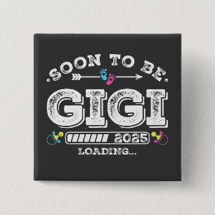 すぐにGigi 2025ロード正方形のボタンになる 缶バッジ