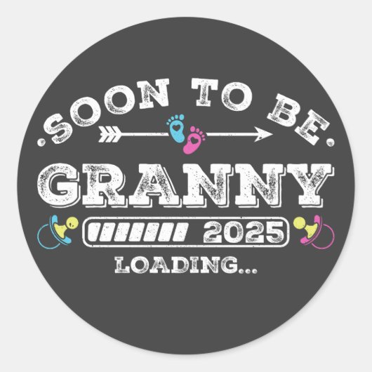 すぐにGranny 2025のロードする ラウンドシール (正面)