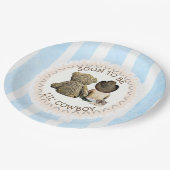 すぐにLil'カウボーイベビーシャワー紙プレート ペーパープレート (アングル)