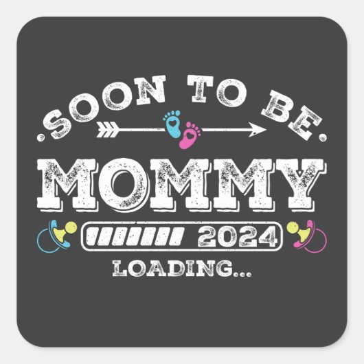 すぐにMommy 2024のロード スクエアシール (正面)