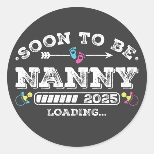 すぐにNanny 2025のロード ラウンドシール (正面)