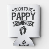 すぐにPappy 2022新しいおもしろいベビー生まれギフトになる 缶クーラー (裏面)