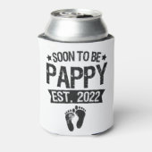 すぐにPappy 2022新しいおもしろいベビー生まれギフトになる 缶クーラー (缶裏面)