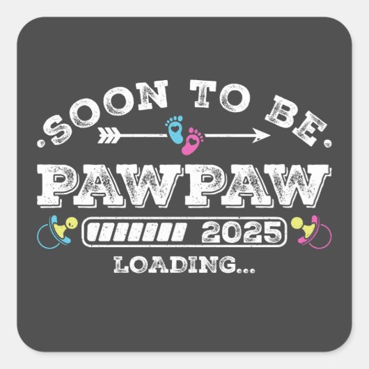 すぐにPawpaw 2025のロード スクエアシール (正面)