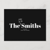 すぐにSmiths写真になる日付を保存 案内ポストカード (正面)