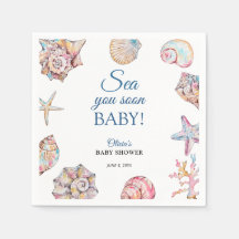 すぐまた会おうね 貝殻ベビーシャワー