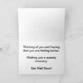 すぐヒマワリが元気になる カード (内部)