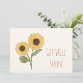 すぐヒマワリミニマルが良前向きい 招待状 (スタンド正面)