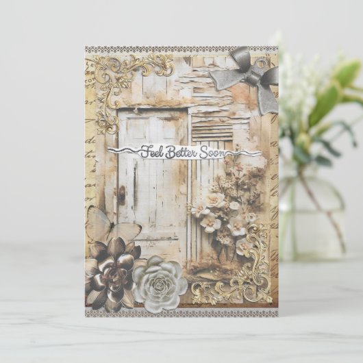 すぐ感じにあいさつカードを受け取った方が良い サンキューカード (スタンド正面)