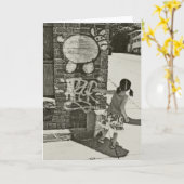 すぐ近くに カード (黄色い花)