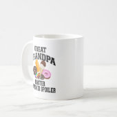 すごいおじいちゃん コーヒーマグカップ (正面左)