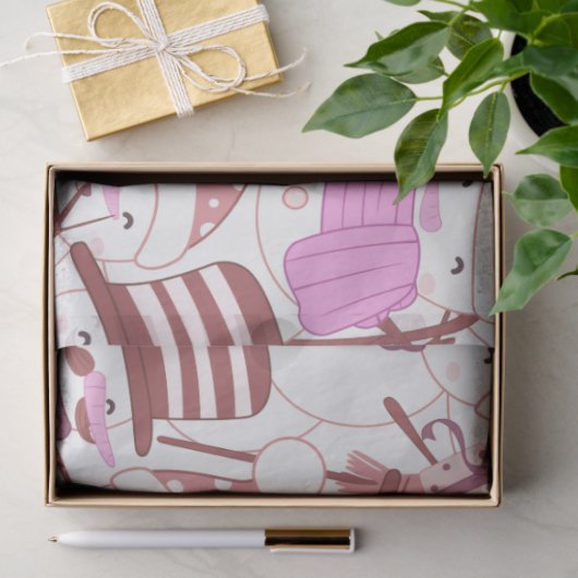 すごいおもしろいとモダン雪だるま 薄葉紙 (ギフト)