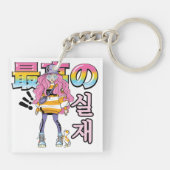 すごいお実在よび: Anime通りファッションDuo キーホルダー (裏面)