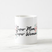 「すごいお母さんすごい」フローラエレガントコーヒーマグ コーヒーマグカップ (中央)