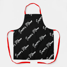 すごいお母さん可愛いかわいらしエレガント モダン エプロン