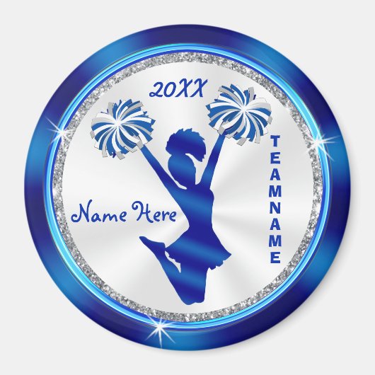 すごいかわいい安いパーソナライズされた応援 マグネット (正面)