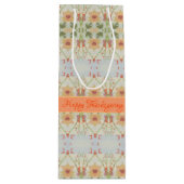 すごいかわいらし感謝祭ワイン抱き枕 ワインギフトバッグ (正面)