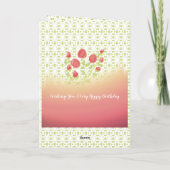 すごいかわいらし誕生日 カード (裏面)