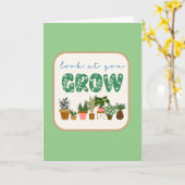 すごいじゃない - オーダーメイド カード (黄色い花)