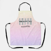 すごいすごいすごい母、ナース、疲れ エプロン (正面)