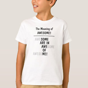 すごいって意味のかっこいいおもしろい引用 Tシャツ