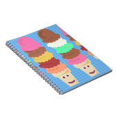 すごいアイスクリームコーン ノートブック (右側)